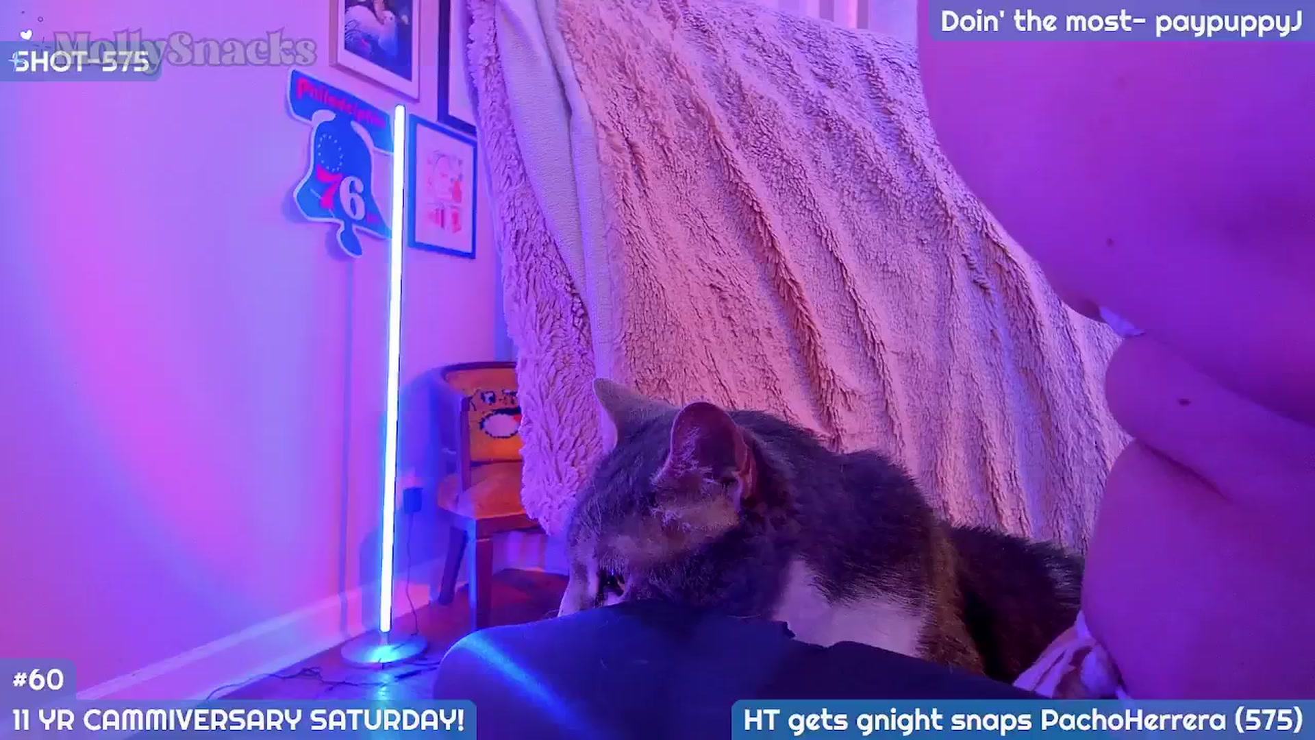 Gallery image thumbnail from MollySnacks's myfreecams stream on, 07/05/2025, 03:21 image 7 of 20