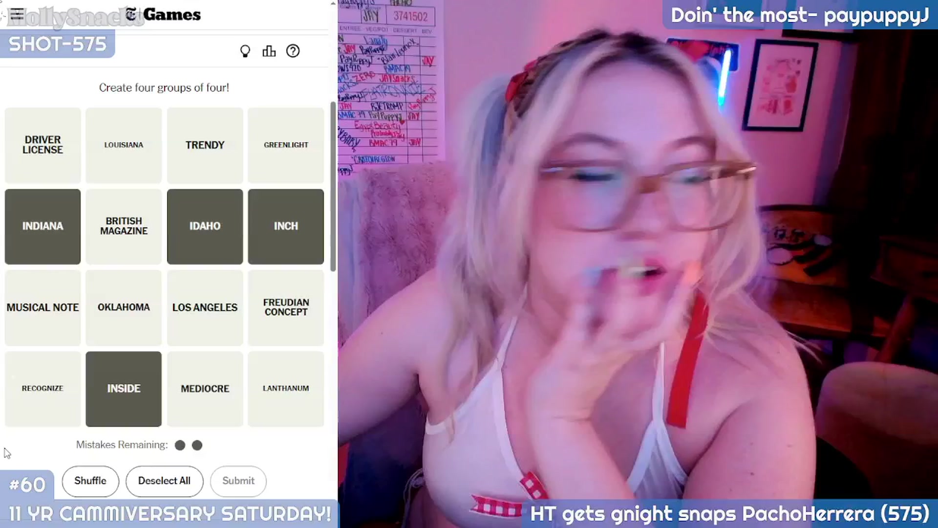 Gallery image thumbnail from MollySnacks's myfreecams stream on, 07/05/2025, 03:21 image 11 of 20