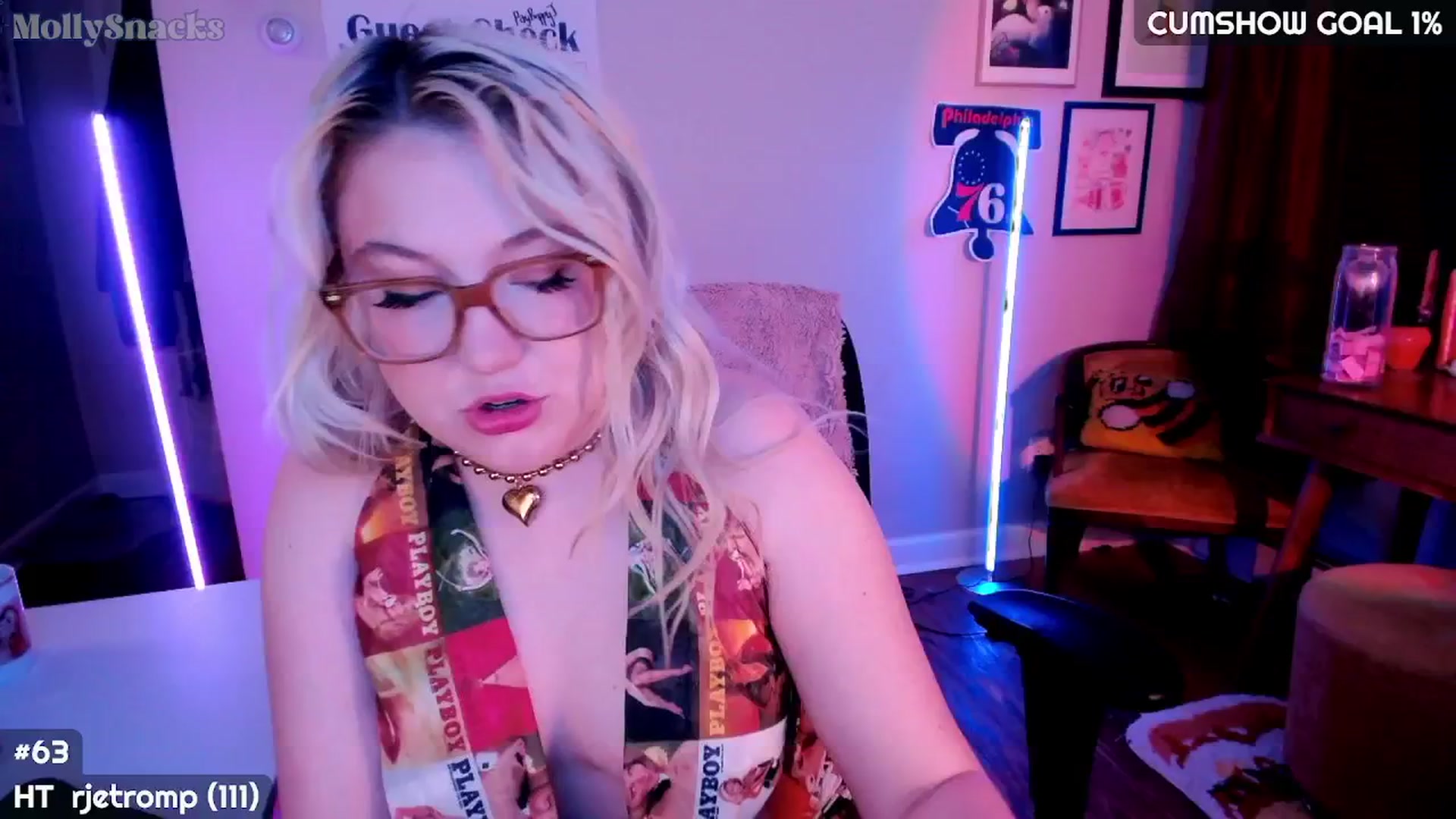 Gallery image thumbnail from MollySnacks's myfreecams stream on, 07/09/2025, 05:33 image 2 of 20
