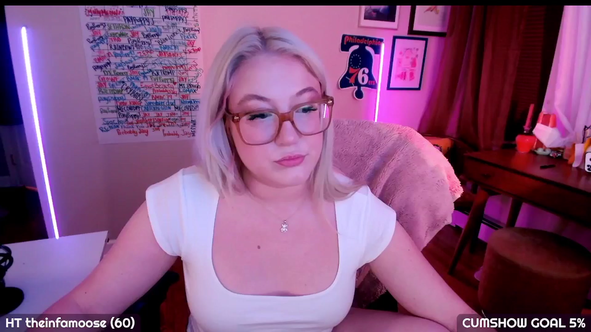 Gallery image thumbnail from MollySnacks's myfreecams stream on, 08/12/2025, 01:54 image 12 of 20