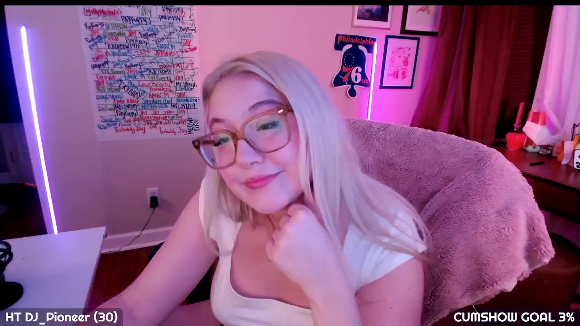 Gallery image thumbnail from MollySnacks's myfreecams stream on, 08/12/2025, 01:54 image 9 of 20