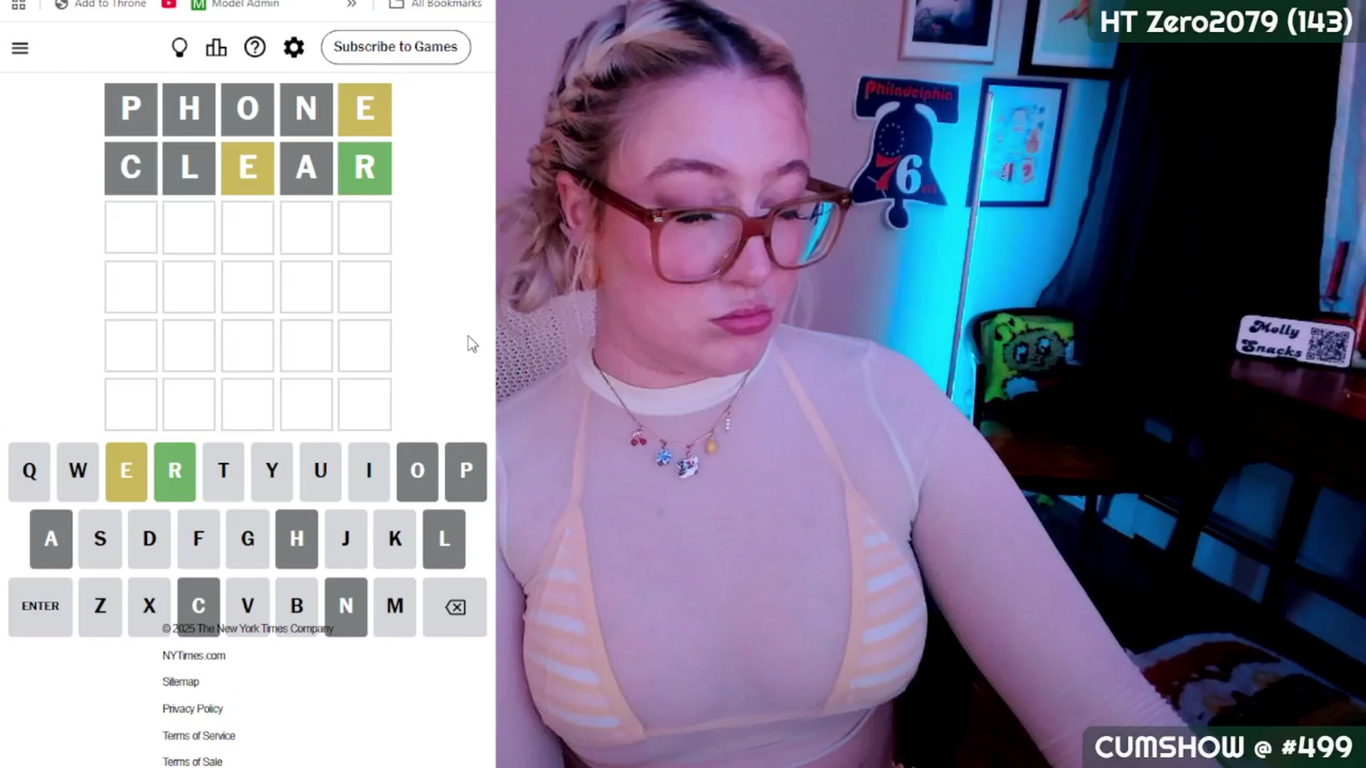 Gallery image thumbnail from MollySnacks's myfreecams stream on, 09/21/2025, 03:51 image 3 of 20
