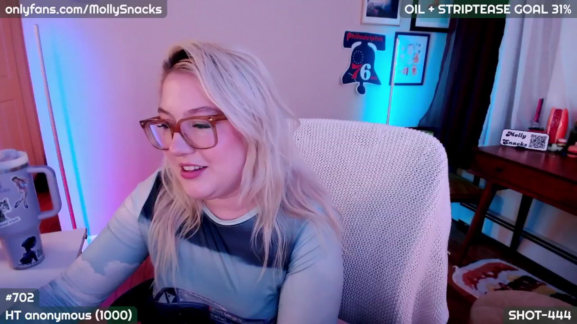 Gallery image thumbnail from MollySnacks's myfreecams stream on, 09/27/2025, 03:05 image 5 of 20