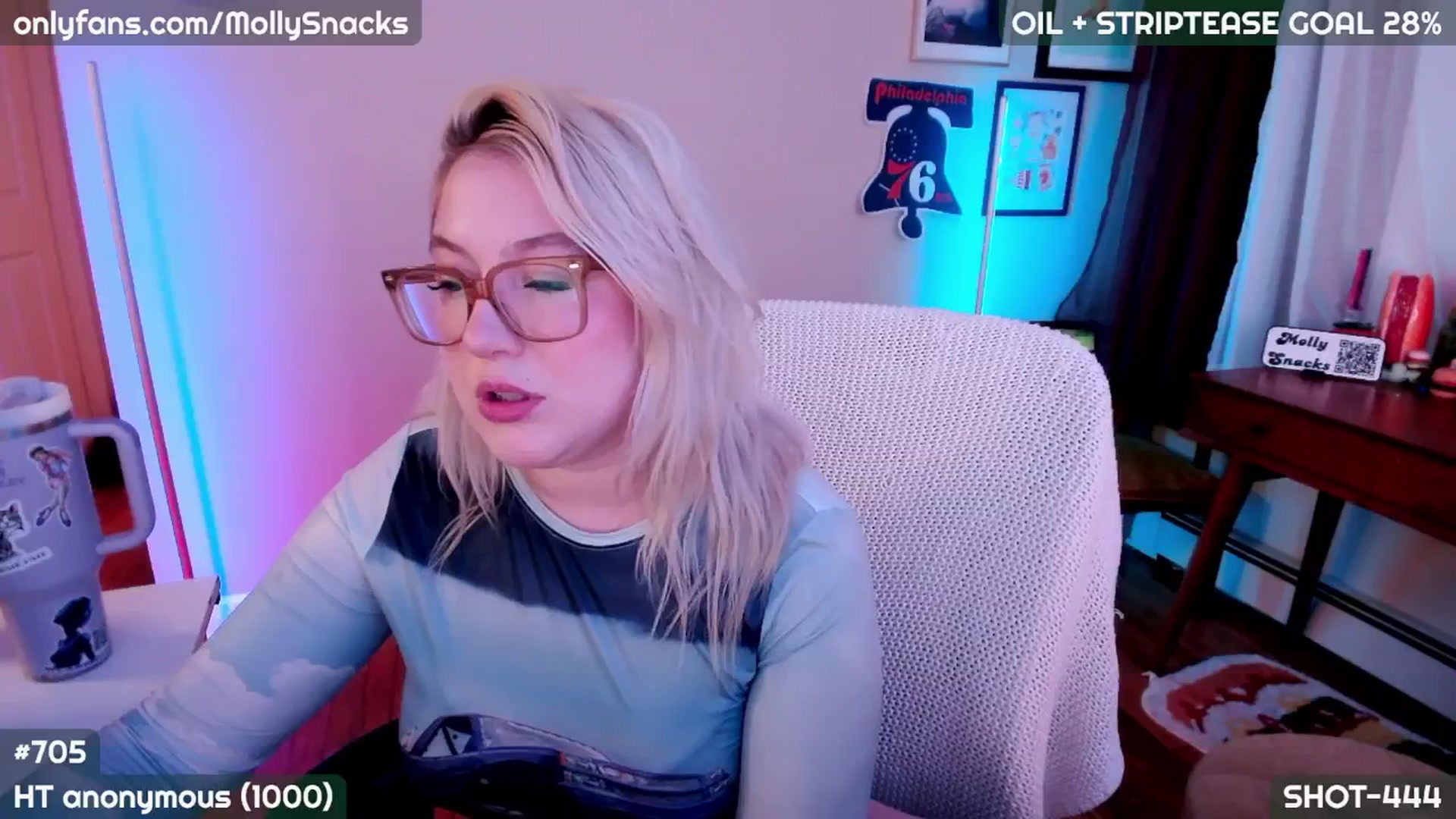 Gallery image thumbnail from MollySnacks's myfreecams stream on, 09/27/2025, 03:05 image 4 of 20