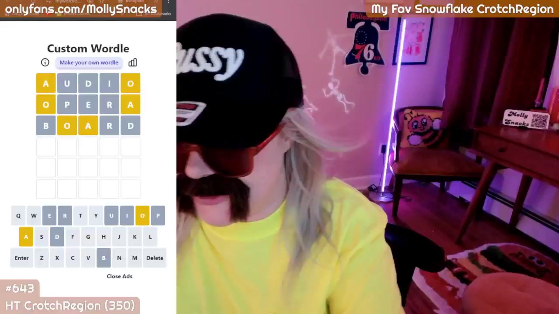 Gallery image thumbnail from MollySnacks's myfreecams stream on, 10/04/2025, 04:55 image 5 of 20