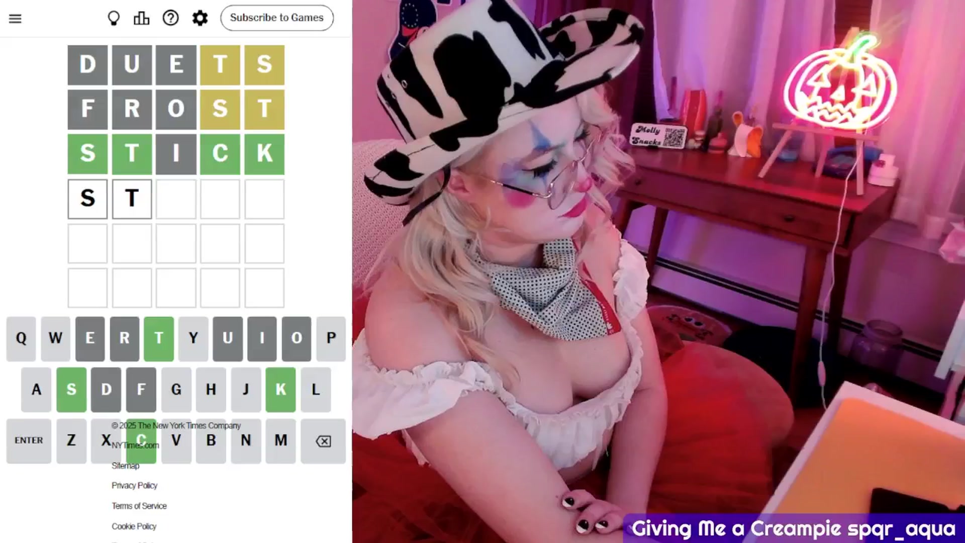 Gallery image thumbnail from MollySnacks's myfreecams stream on, 10/12/2025, 02:54 image 10 of 20