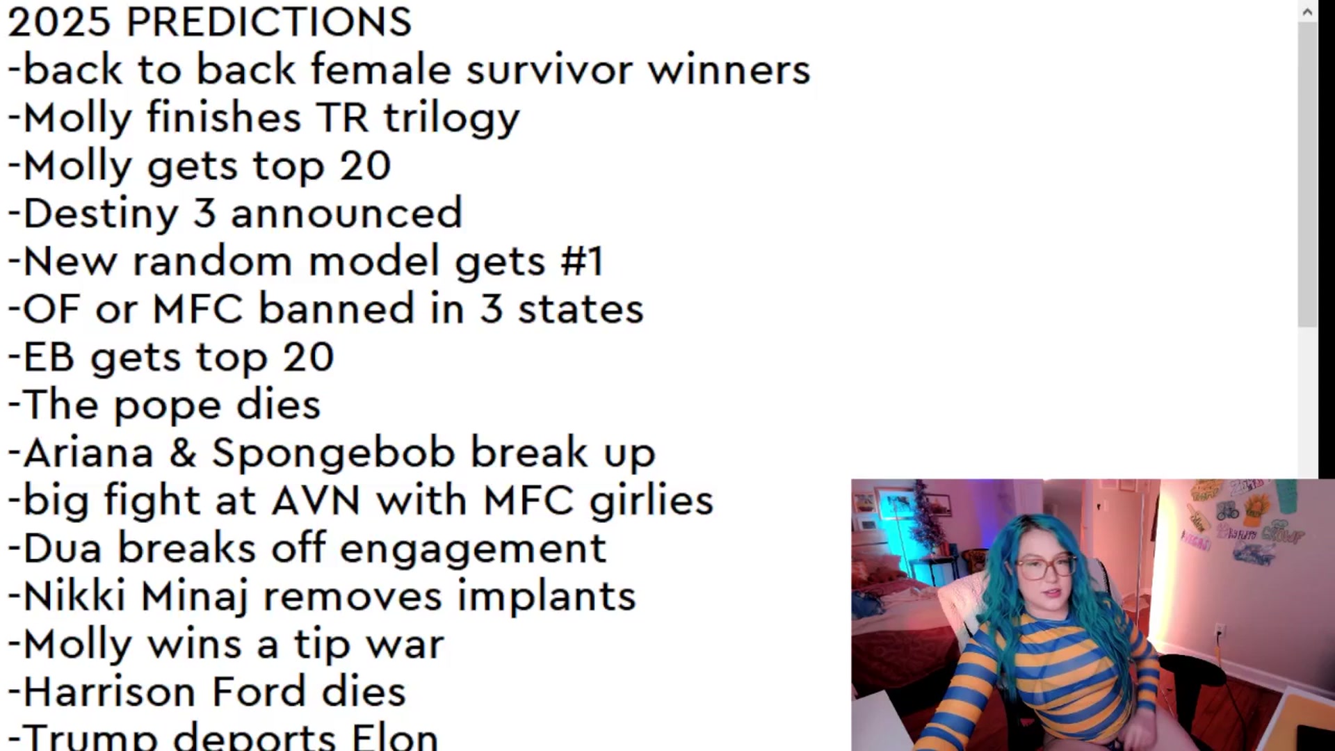 Gallery image thumbnail from MollySnacks's myfreecams stream on, 12/11/2025, 04:46 image 9 of 20