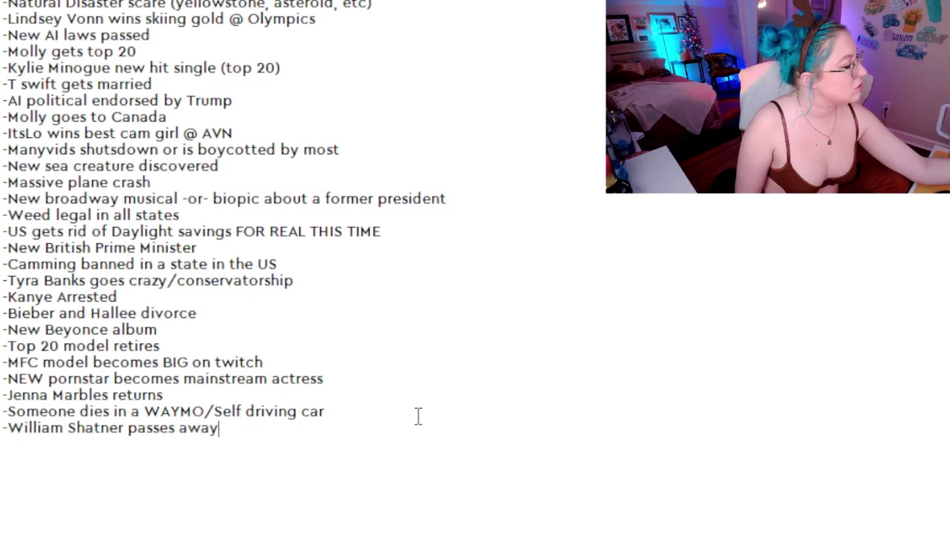 Gallery image thumbnail from MollySnacks's myfreecams stream on, 12/13/2025, 05:04 image 8 of 20