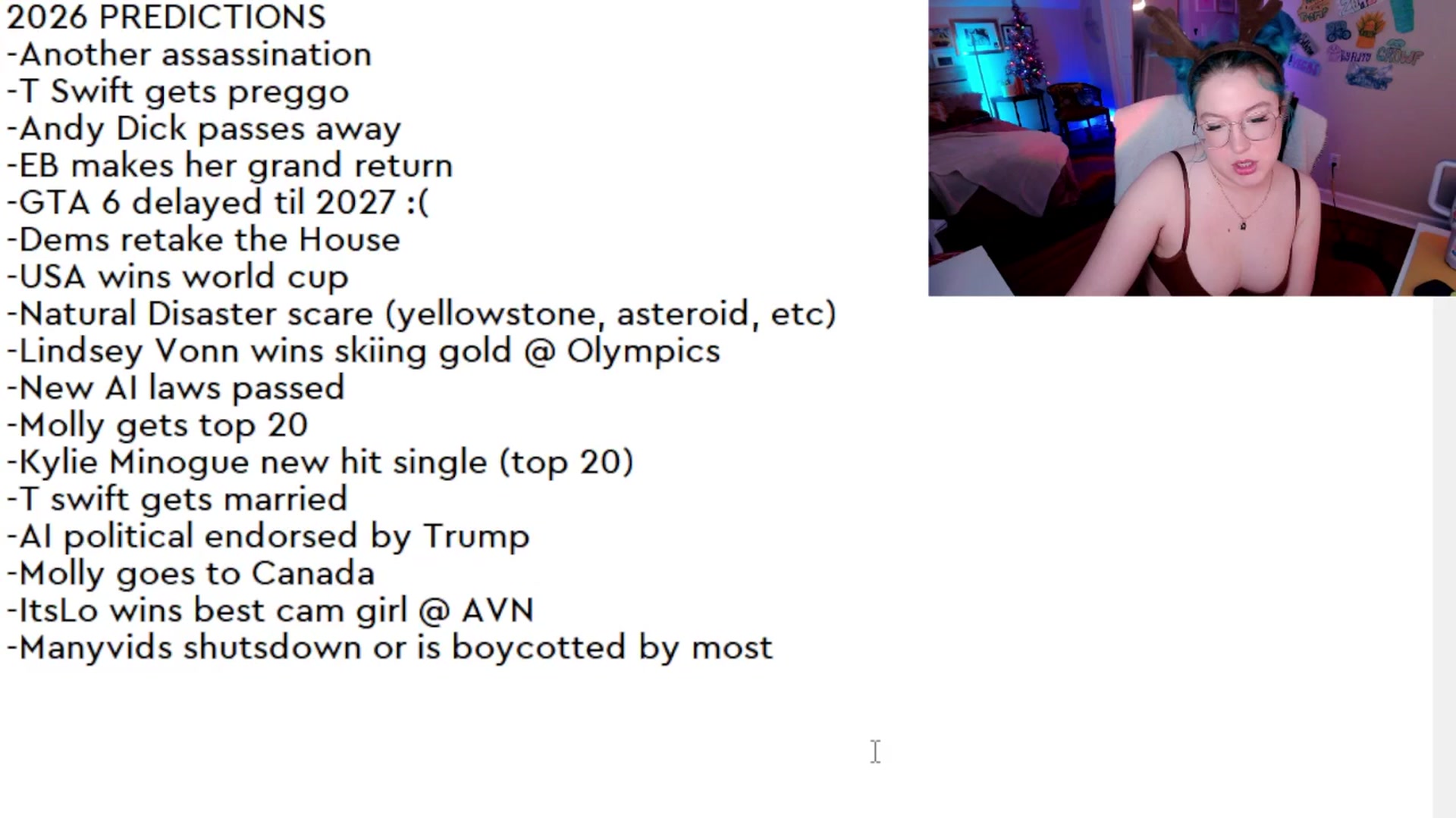 Gallery image thumbnail from MollySnacks's myfreecams stream on, 12/13/2025, 05:04 image 5 of 20