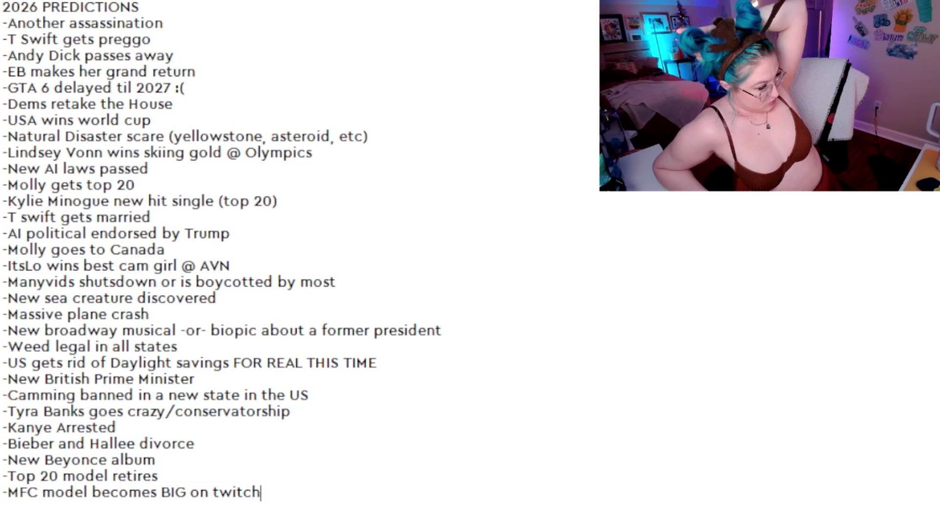 Gallery image thumbnail from MollySnacks's myfreecams stream on, 12/13/2025, 05:04 image 7 of 20
