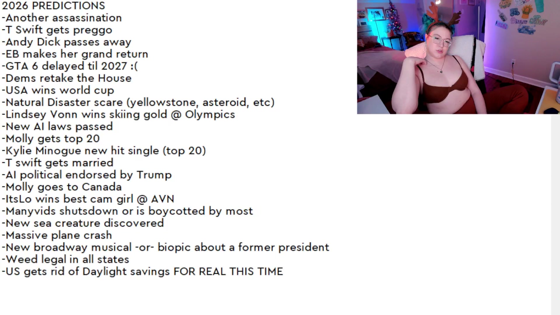 Gallery image thumbnail from MollySnacks's myfreecams stream on, 12/13/2025, 05:04 image 6 of 20