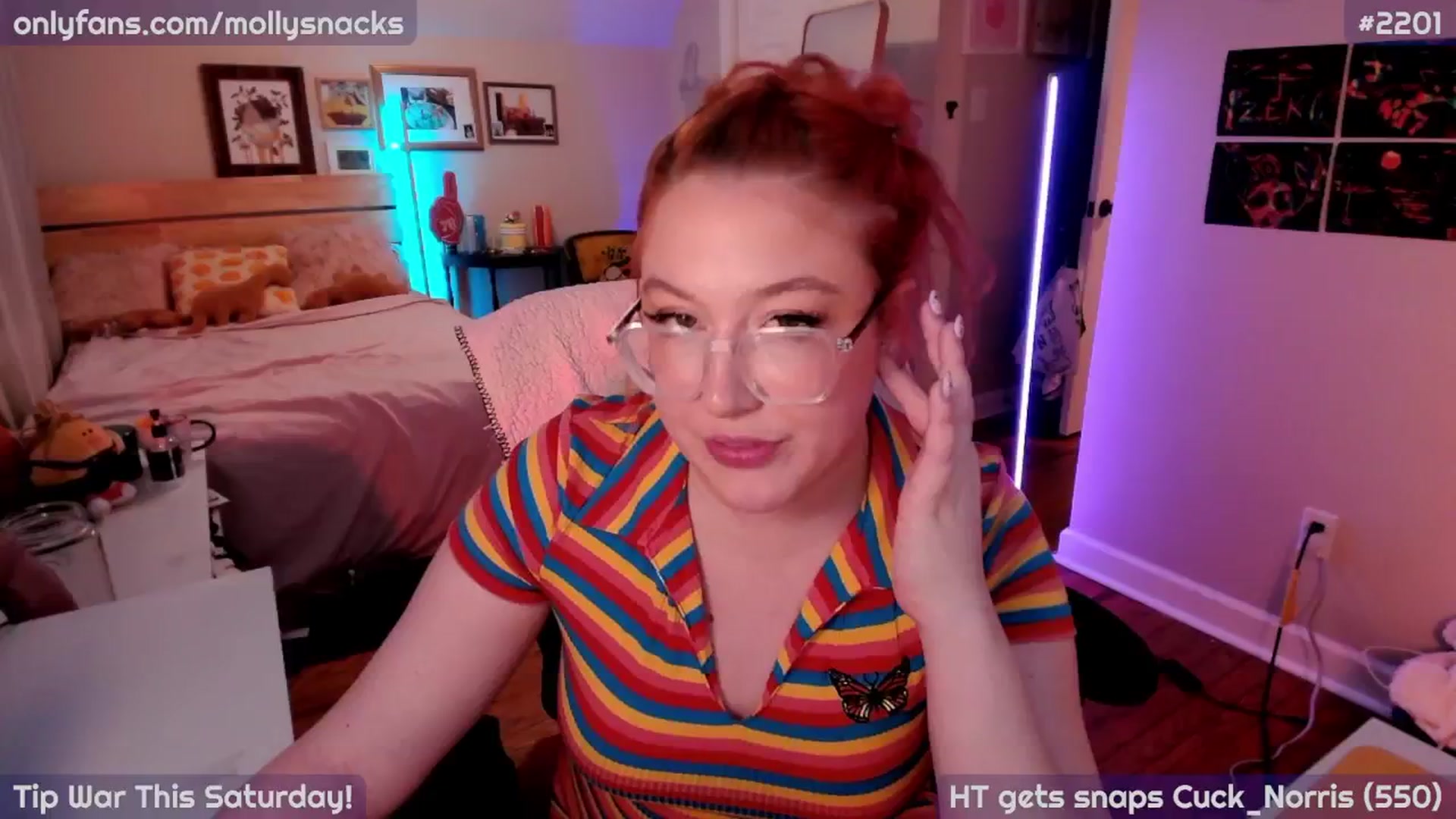 Gallery image thumbnail from MollySnacks's myfreecams stream on, 03/03/2026, 04:10 image 5 of 20