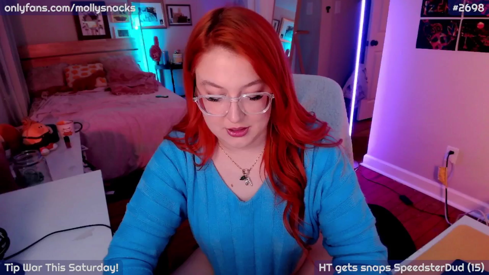 Gallery image thumbnail from MollySnacks's myfreecams stream on, 03/05/2026, 05:08 image 3 of 20