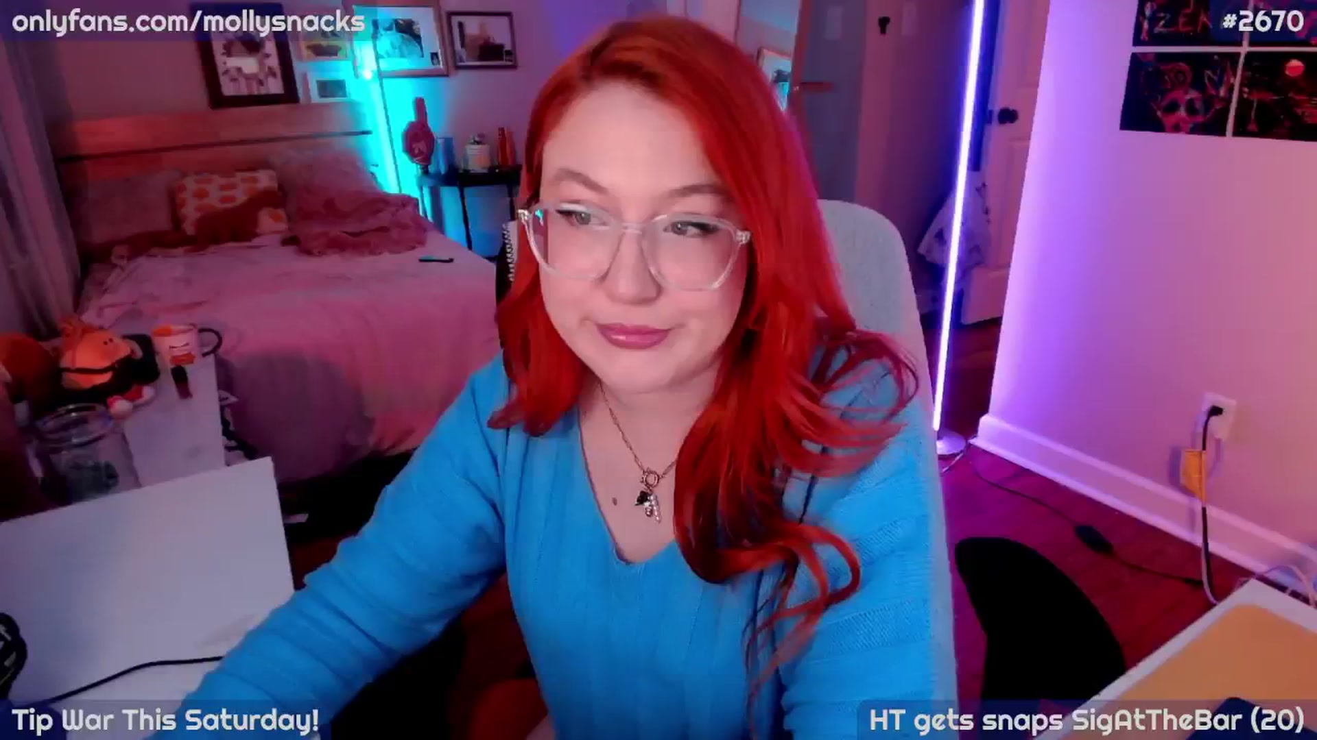 Gallery image thumbnail from MollySnacks's myfreecams stream on, 03/05/2026, 05:08 image 5 of 20