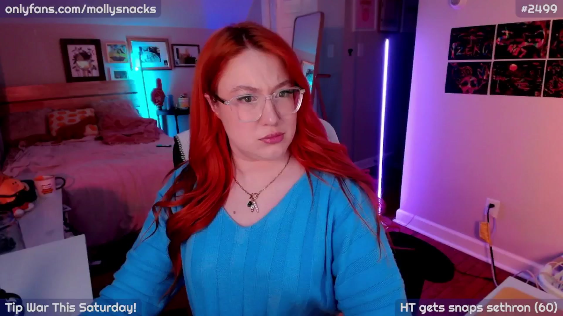 Gallery image thumbnail from MollySnacks's myfreecams stream on, 03/05/2026, 05:08 image 17 of 20