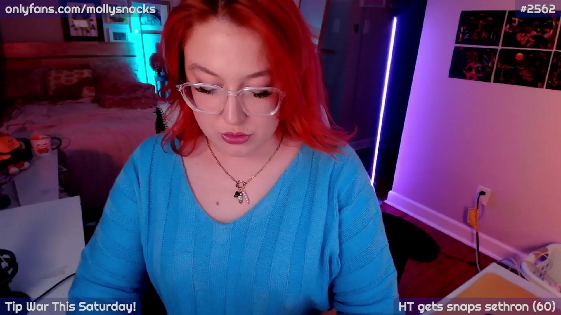 Gallery image thumbnail from MollySnacks's myfreecams stream on, 03/05/2026, 05:08 image 16 of 20