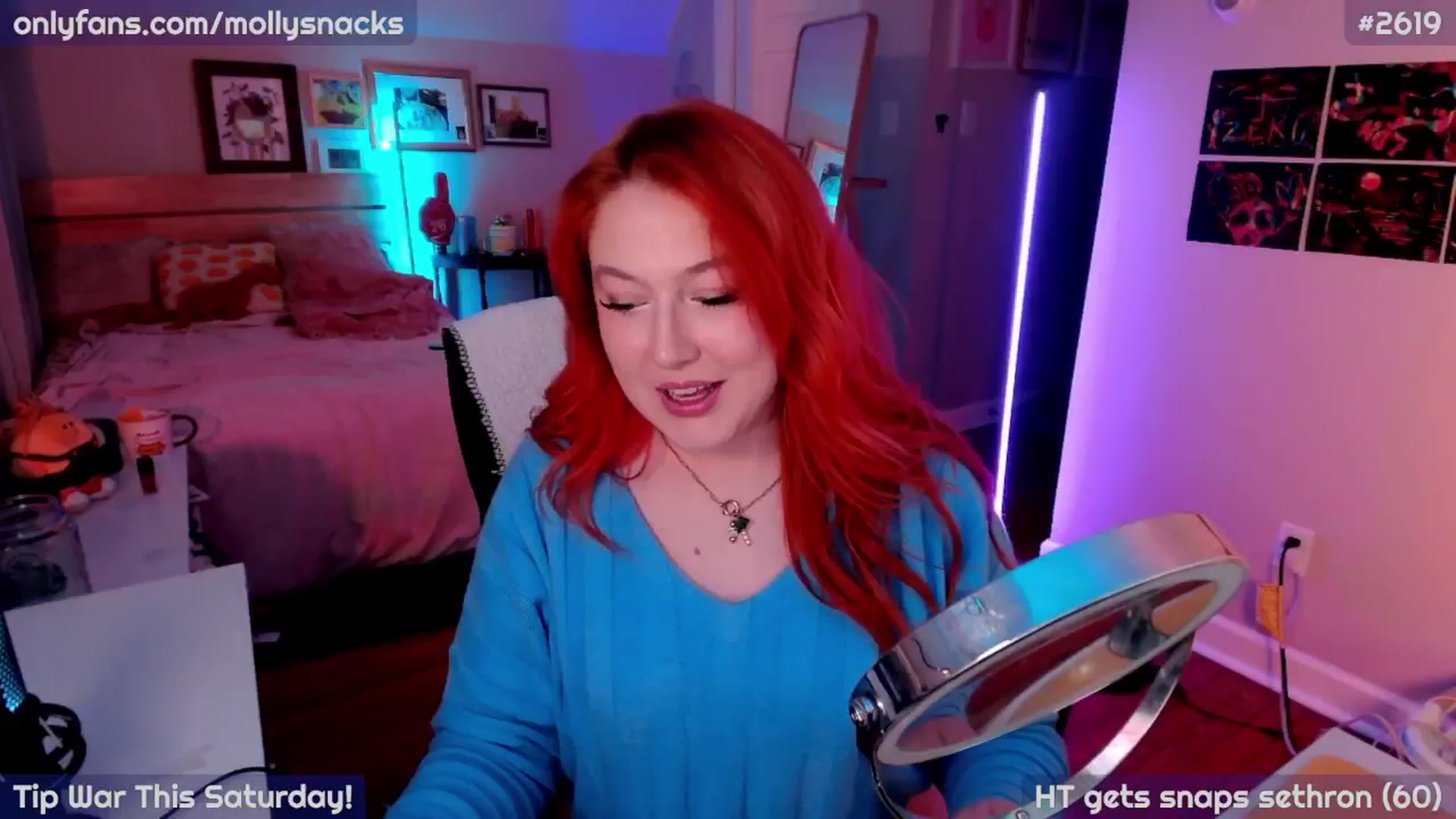 Gallery image thumbnail from MollySnacks's myfreecams stream on, 03/05/2026, 05:08 image 8 of 20
