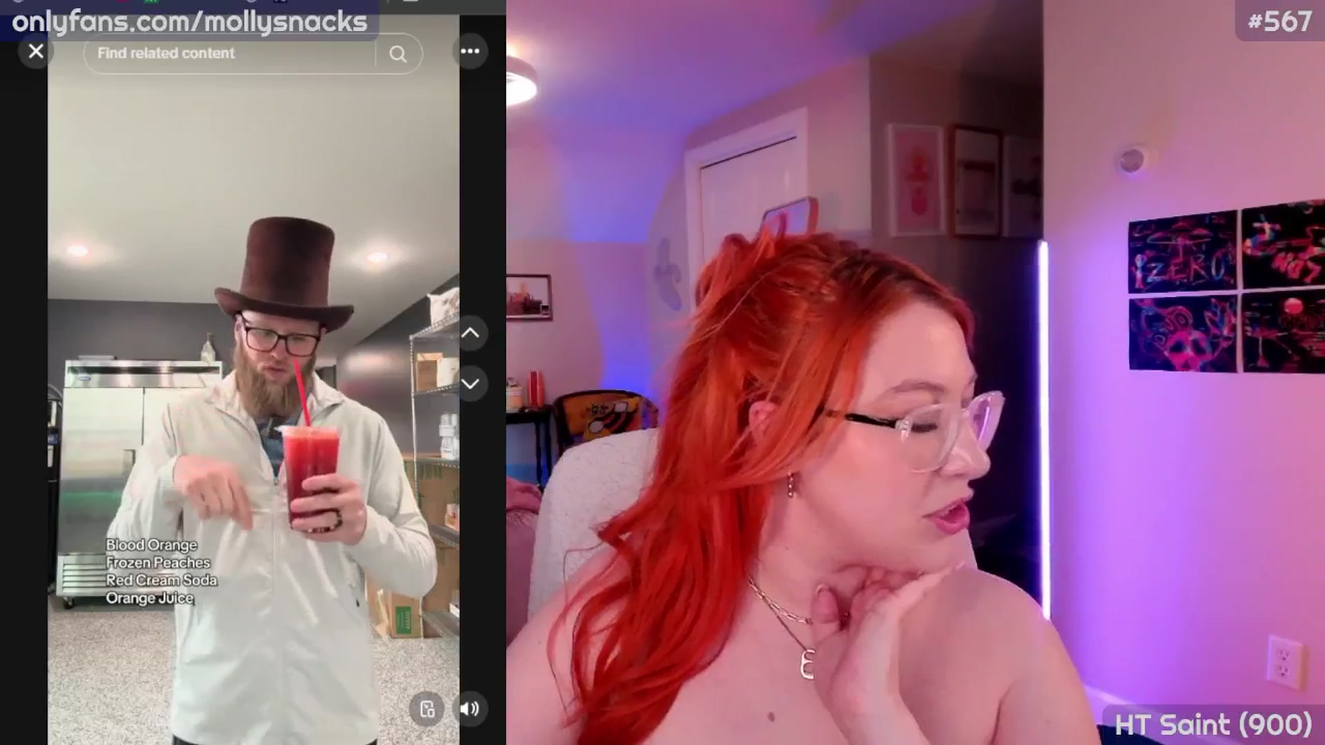 Gallery image thumbnail from MollySnacks's myfreecams stream on, 03/12/2026, 04:45 image 14 of 20