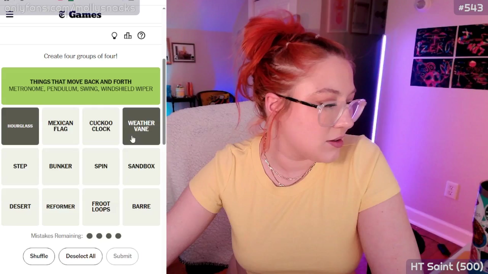 Gallery image thumbnail from MollySnacks's myfreecams stream on, 03/13/2026, 04:31 image 6 of 20