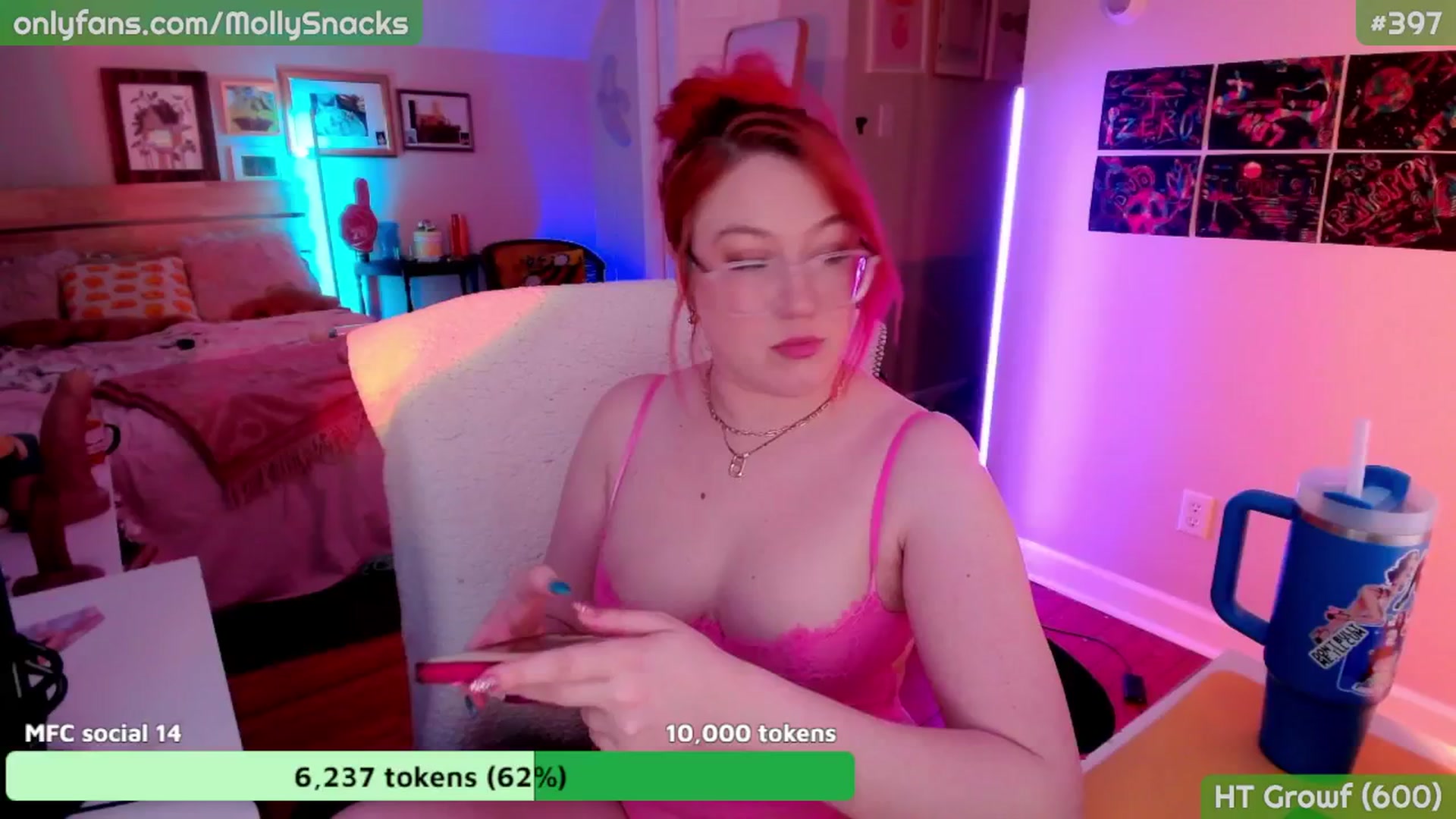 Gallery image thumbnail from MollySnacks's myfreecams stream on, 03/20/2026, 03:11 image 1 of 20