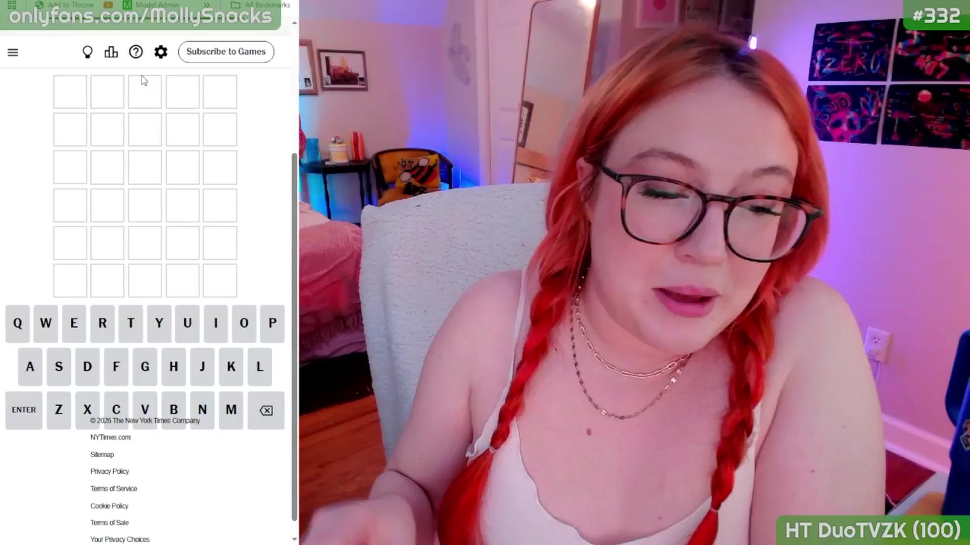 Gallery image thumbnail from MollySnacks's myfreecams stream on, 03/25/2026, 02:49 image 13 of 20