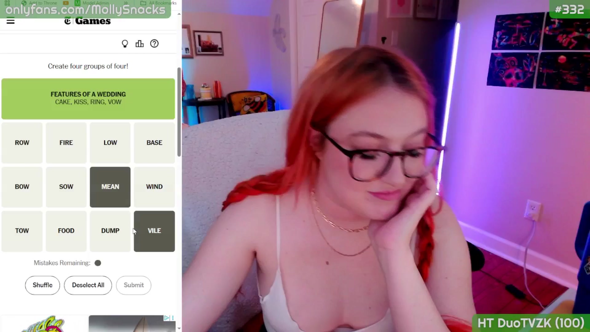 Gallery image thumbnail from MollySnacks's myfreecams stream on, 03/25/2026, 02:49 image 15 of 20