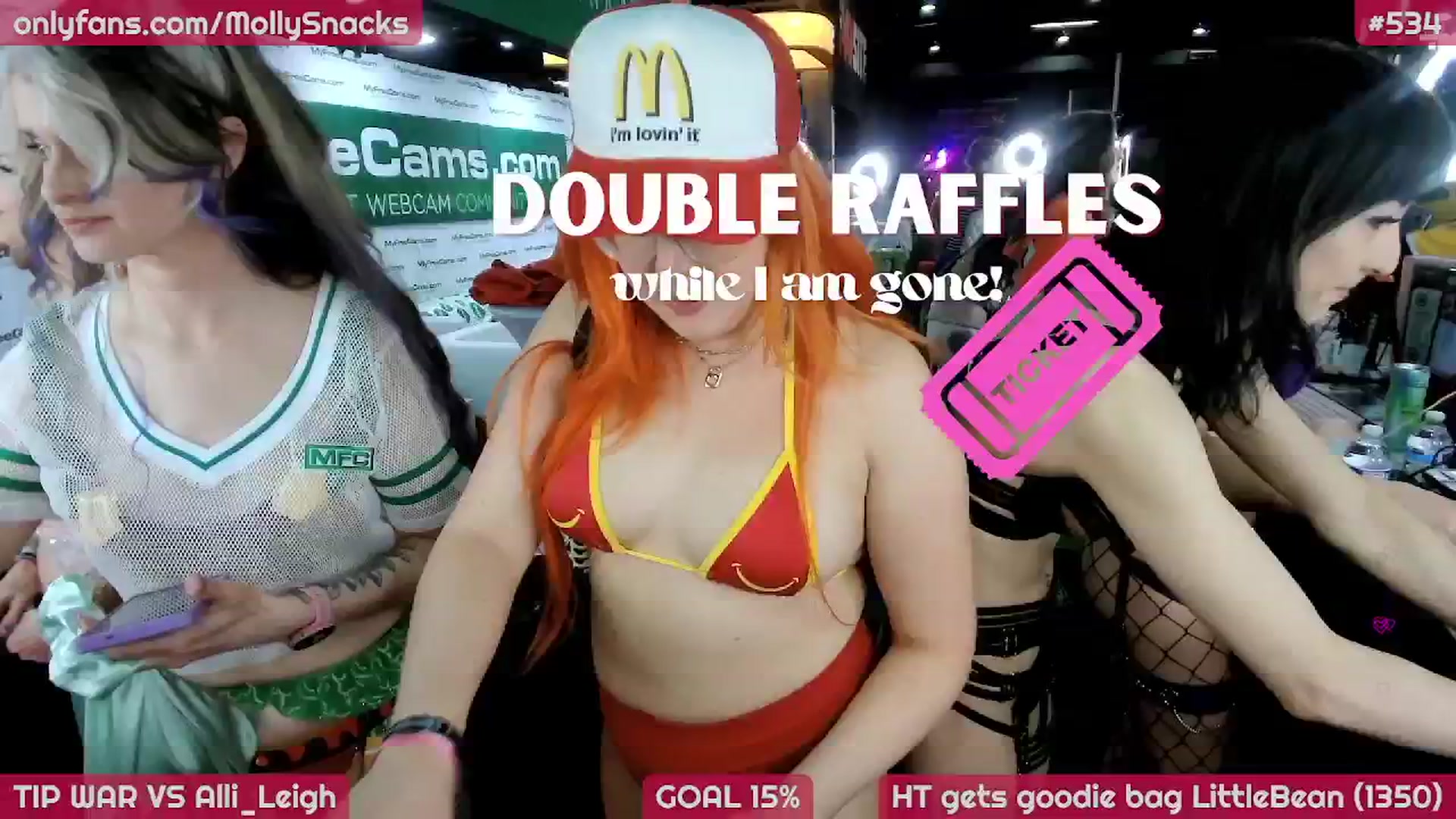 Gallery image thumbnail from MollySnacks's myfreecams stream on, 04/12/2026, 01:32 image 5 of 20