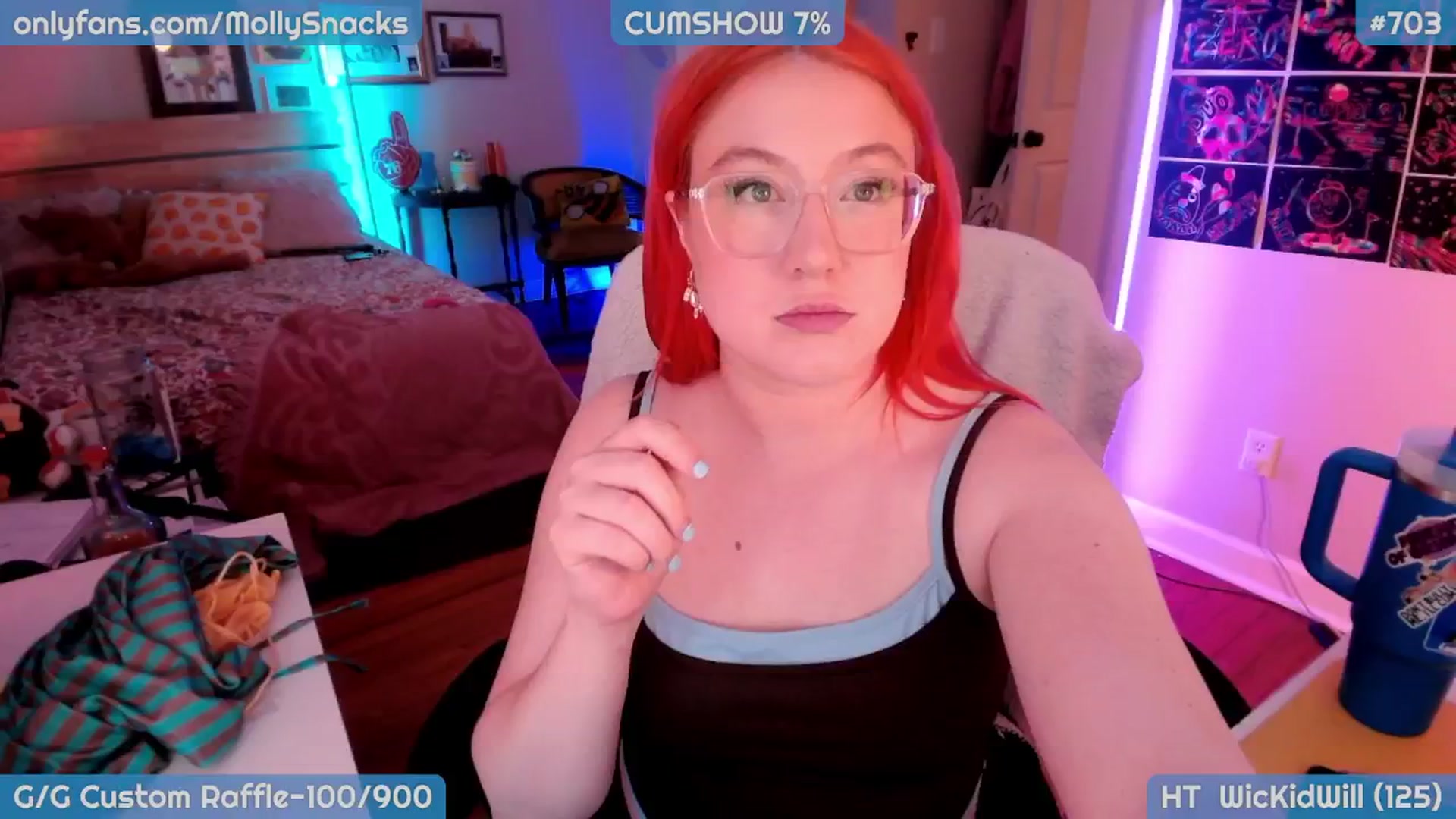 Gallery image thumbnail from MollySnacks's myfreecams stream on, 04/24/2026, 03:53 image 8 of 20