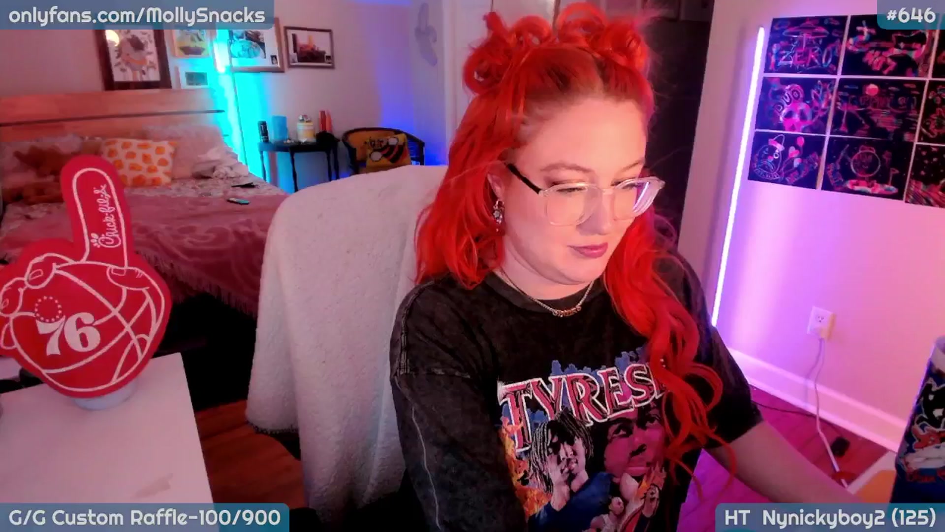 Gallery image thumbnail from MollySnacks's myfreecams stream on, 04/27/2026, 01:24 image 6 of 20