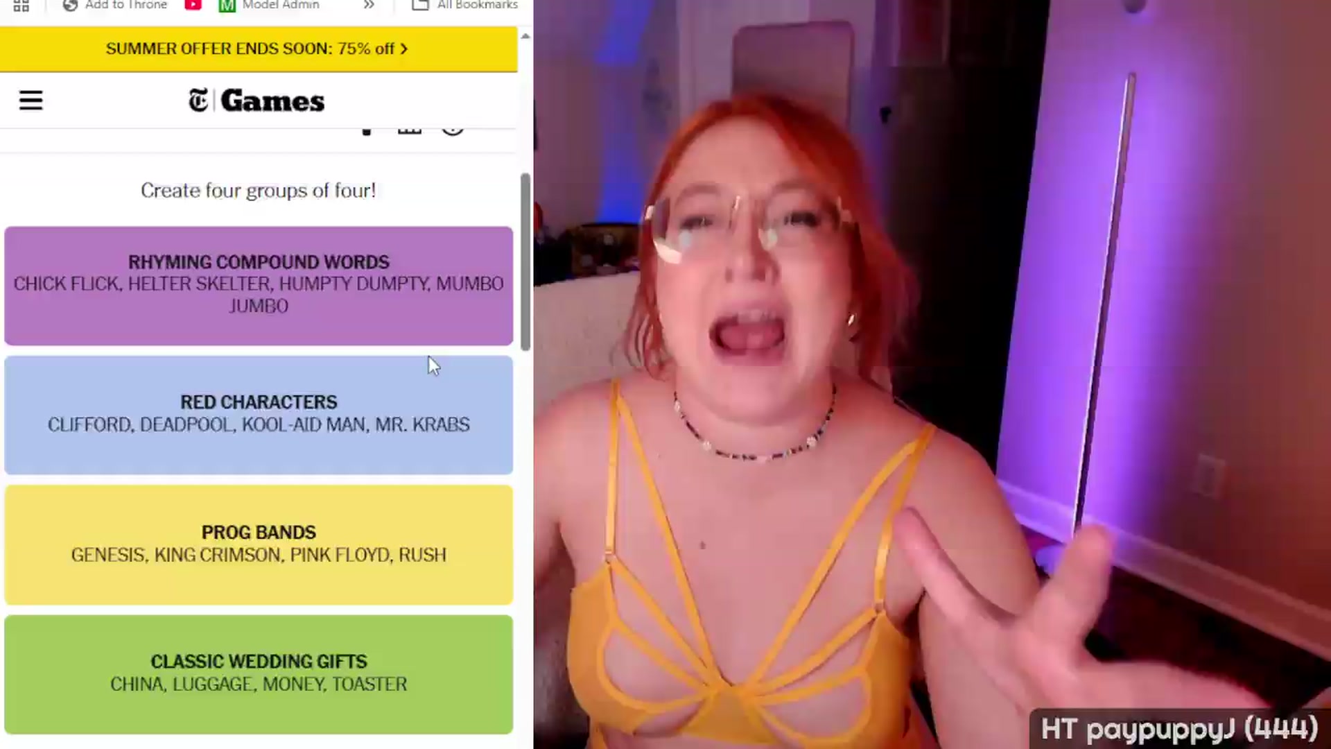 Gallery image thumbnail from MollySnacks's myfreecams stream on, 06/25/2026, 03:52 image 8 of 20