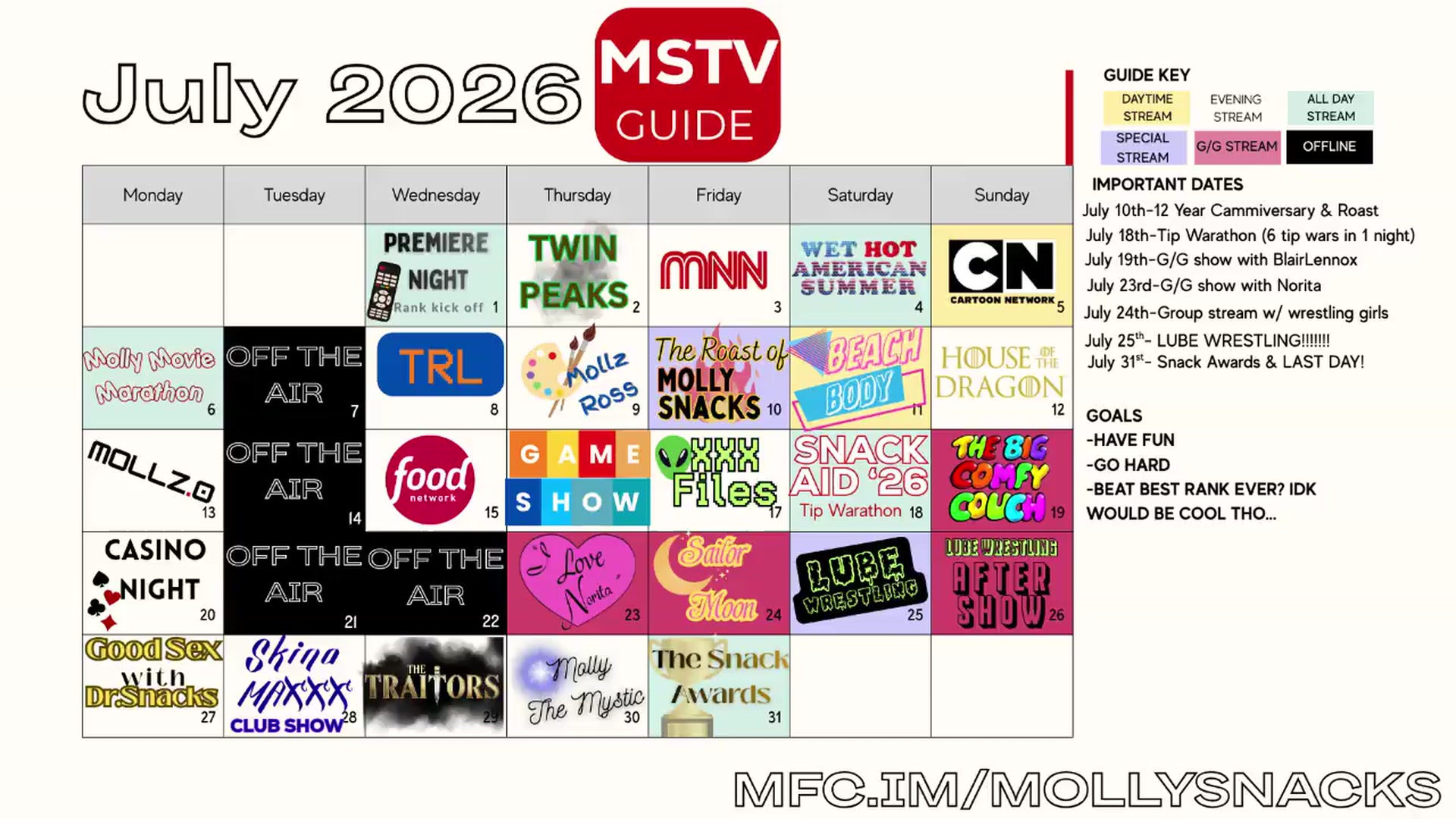 Gallery image thumbnail from MollySnacks's myfreecams stream on, 06/27/2026, 04:18 image 15 of 20