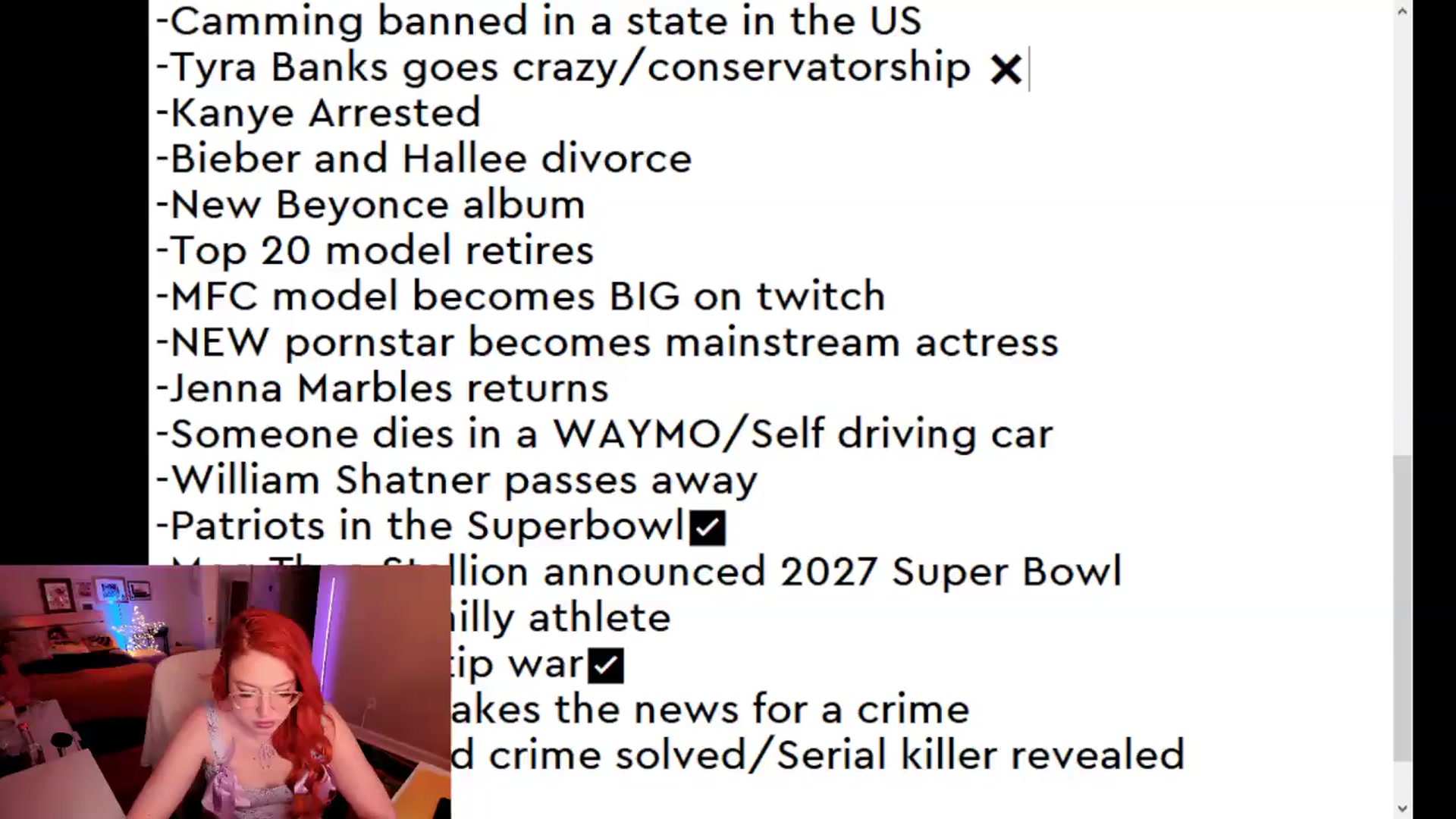 Gallery image thumbnail from MollySnacks's myfreecams stream on, 08/01/2026, 05:31 image 5 of 20