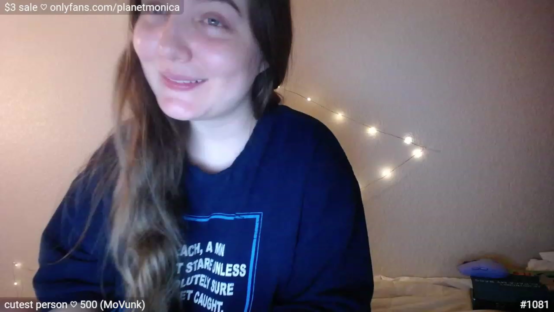 Gallery image thumbnail from Monica's myfreecams stream on, 03/13/2023, 03:53 image 2 of 20