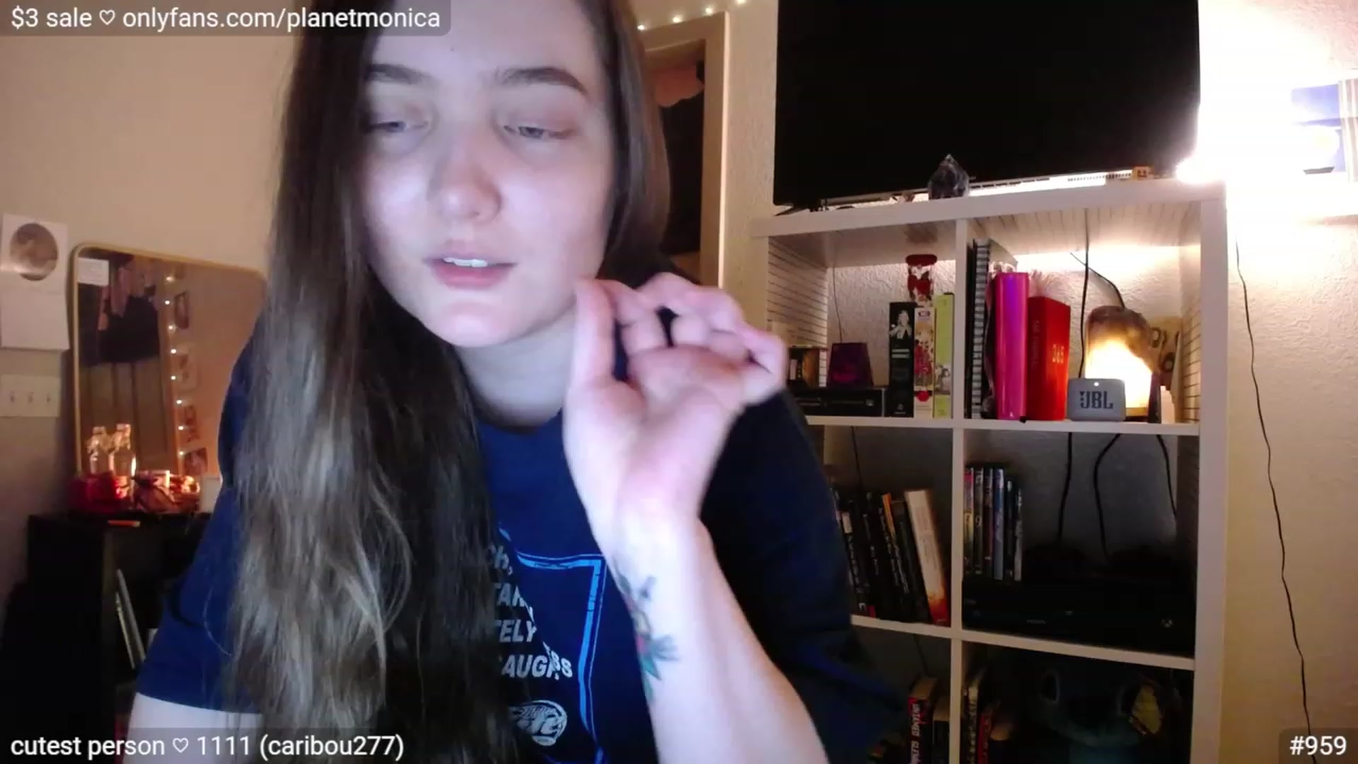 Gallery image thumbnail from Monica's myfreecams stream on, 03/13/2023, 03:53 image 9 of 20