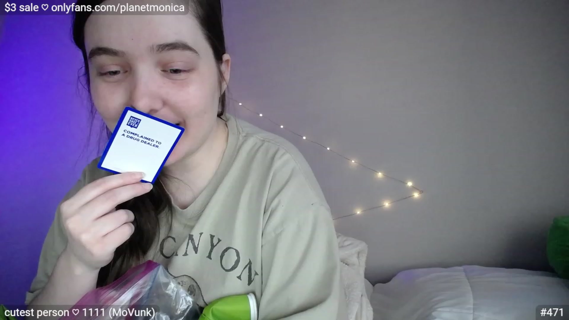 Gallery image thumbnail from Monica's myfreecams stream on, 04/10/2023, 01:59 image 8 of 20