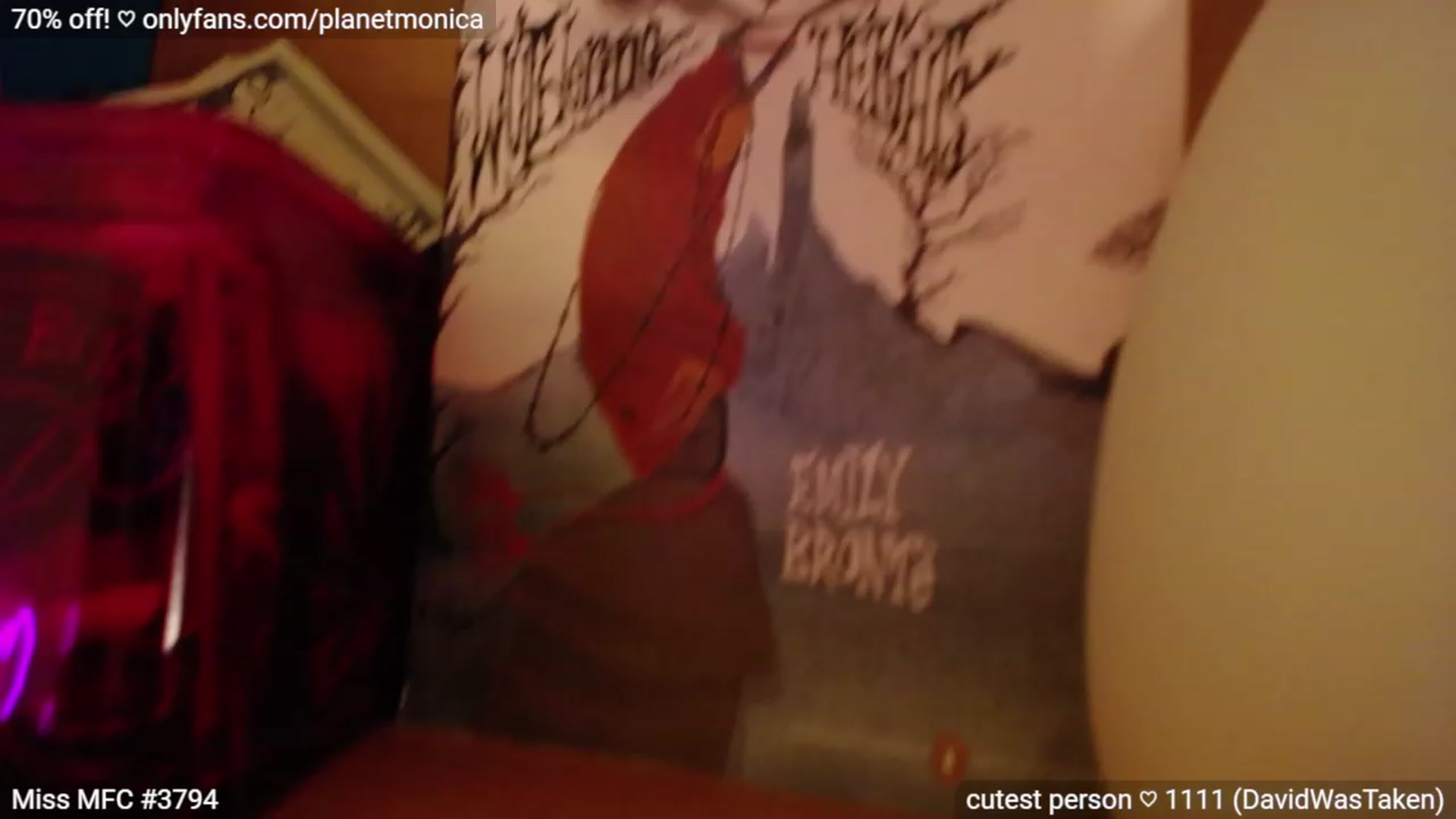 Gallery image thumbnail from Monica's myfreecams stream on, 06/24/2023, 04:33 image 9 of 20