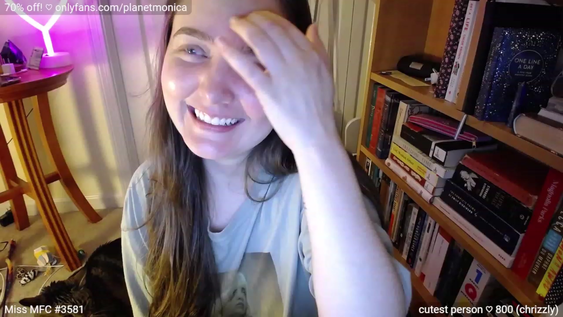 Gallery image thumbnail from Monica's myfreecams stream on, 06/25/2023, 02:44 image 7 of 20