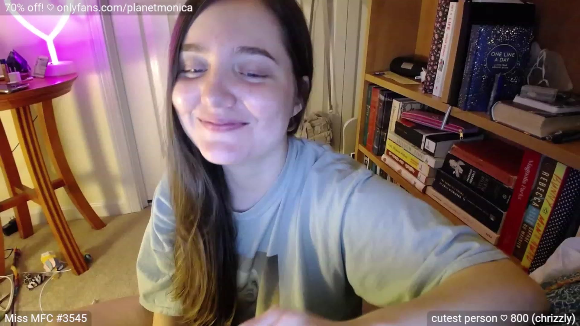 Gallery image thumbnail from Monica's myfreecams stream on, 06/25/2023, 02:44 image 14 of 20
