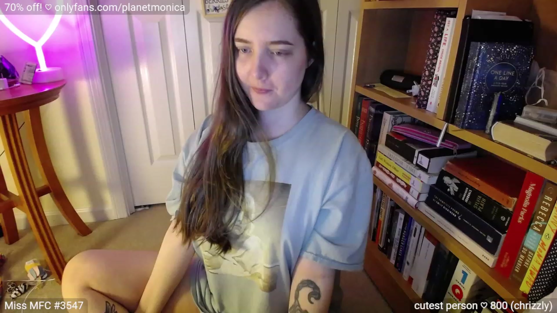 Gallery image thumbnail from Monica's myfreecams stream on, 06/25/2023, 02:44 image 19 of 20