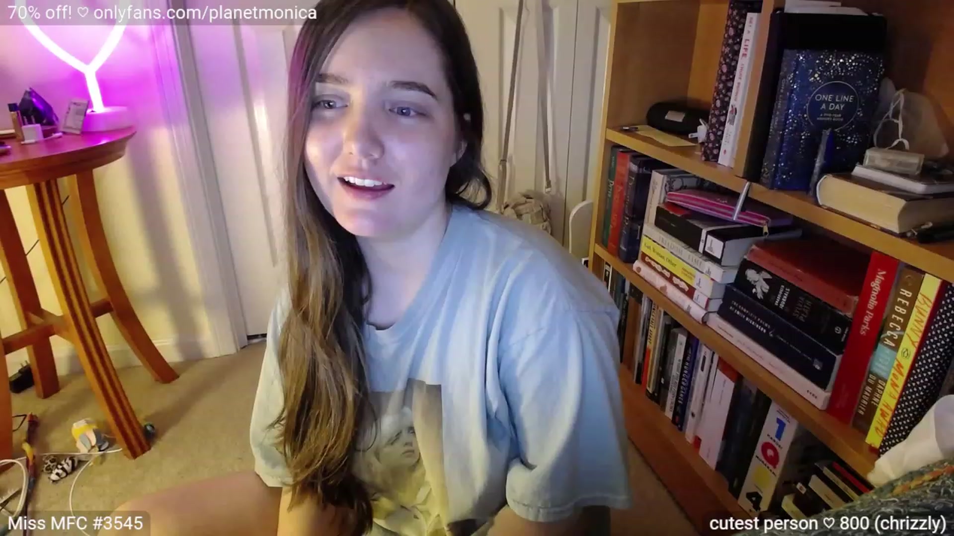 Gallery image thumbnail from Monica's myfreecams stream on, 06/25/2023, 02:44 image 16 of 20