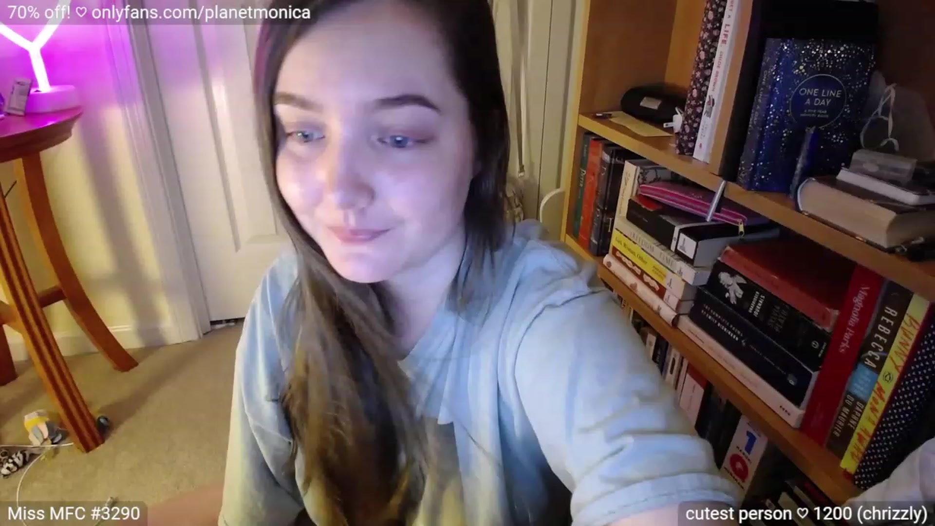 Gallery image thumbnail from Monica's myfreecams stream on, 06/25/2023, 03:16 image 7 of 20