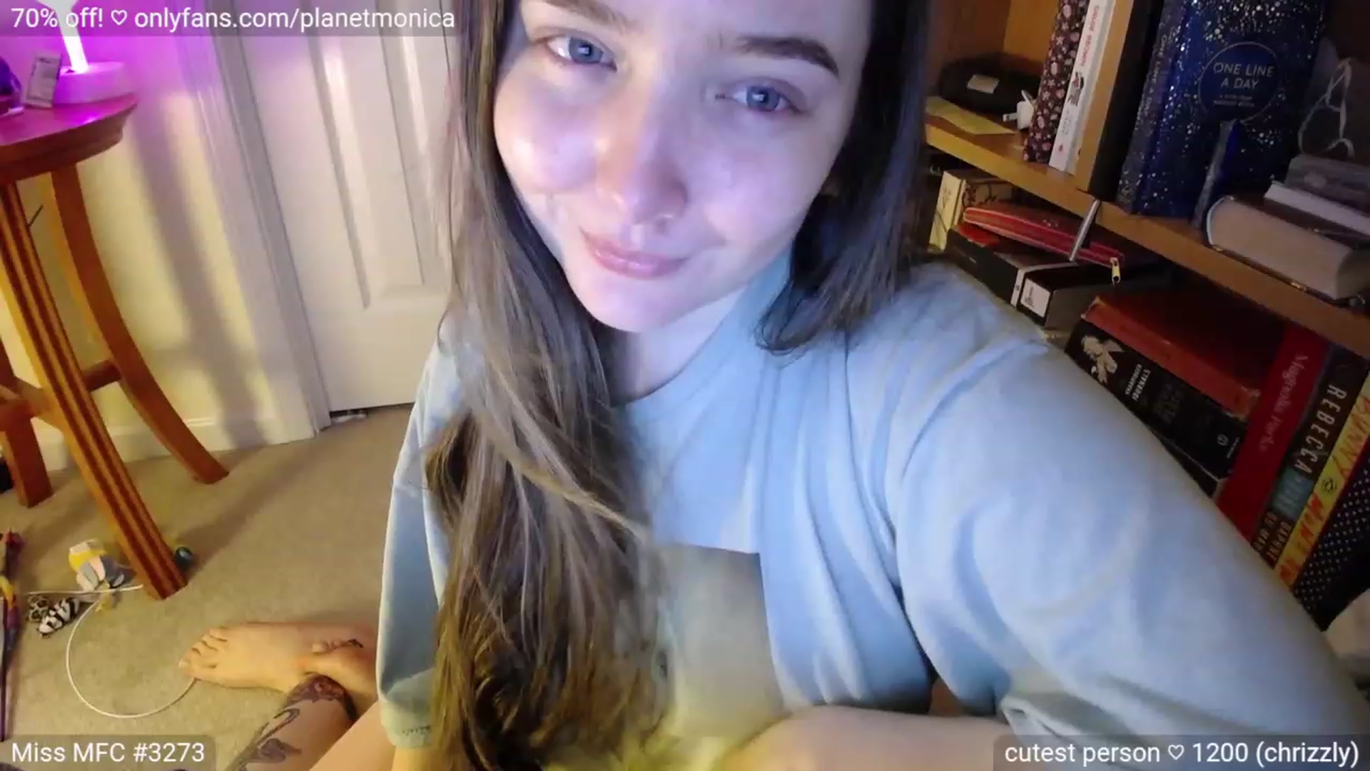 Gallery image thumbnail from Monica's myfreecams stream on, 06/25/2023, 03:16 image 19 of 20