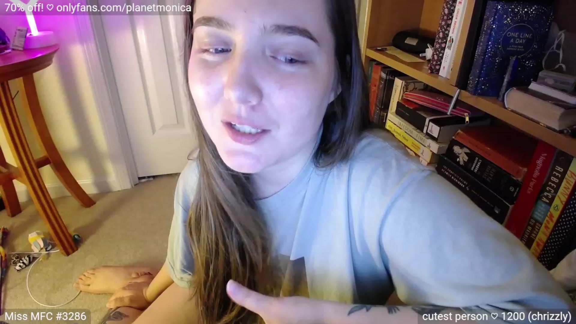 Gallery image thumbnail from Monica's myfreecams stream on, 06/25/2023, 03:16 image 16 of 20