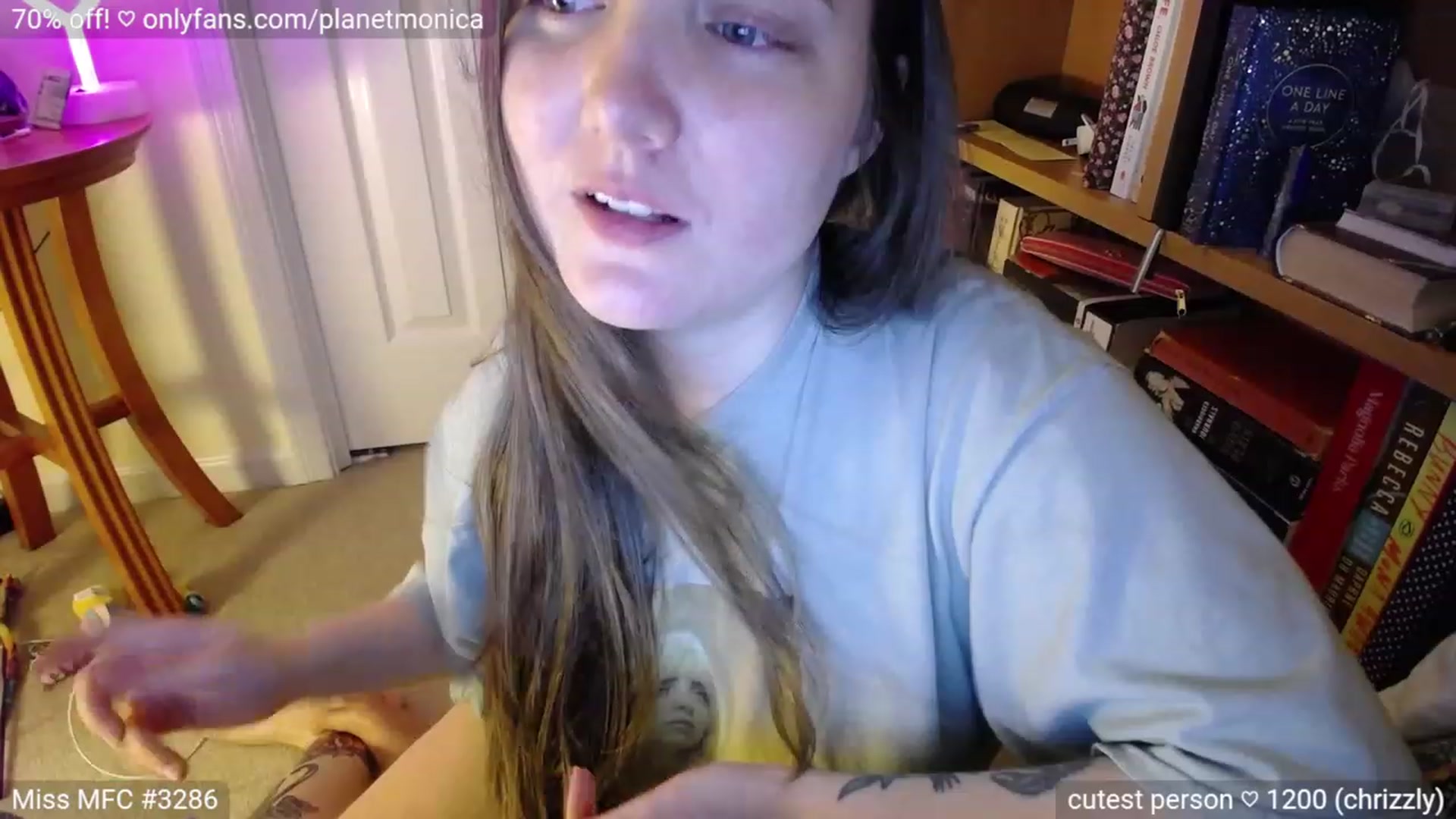 Gallery image thumbnail from Monica's myfreecams stream on, 06/25/2023, 03:16 image 15 of 20