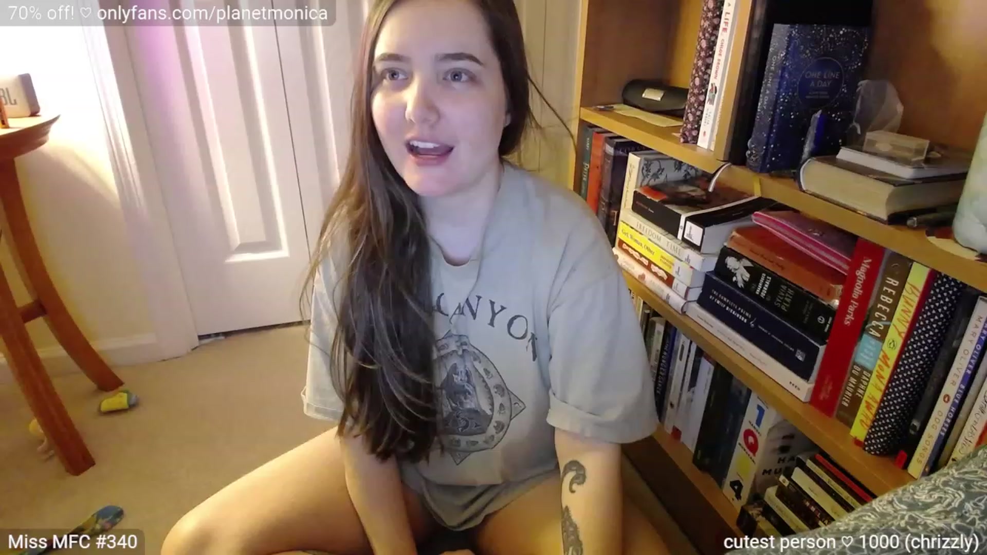 Gallery image thumbnail from Monica's myfreecams stream on, 07/03/2023, 04:36 image 14 of 20