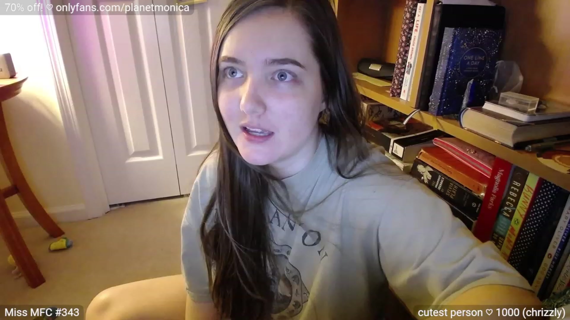 Gallery image thumbnail from Monica's myfreecams stream on, 07/03/2023, 04:36 image 19 of 20