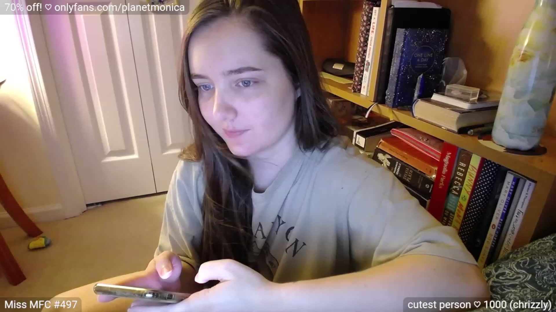 Gallery image thumbnail from Monica's myfreecams stream on, 07/03/2023, 04:36 image 2 of 20