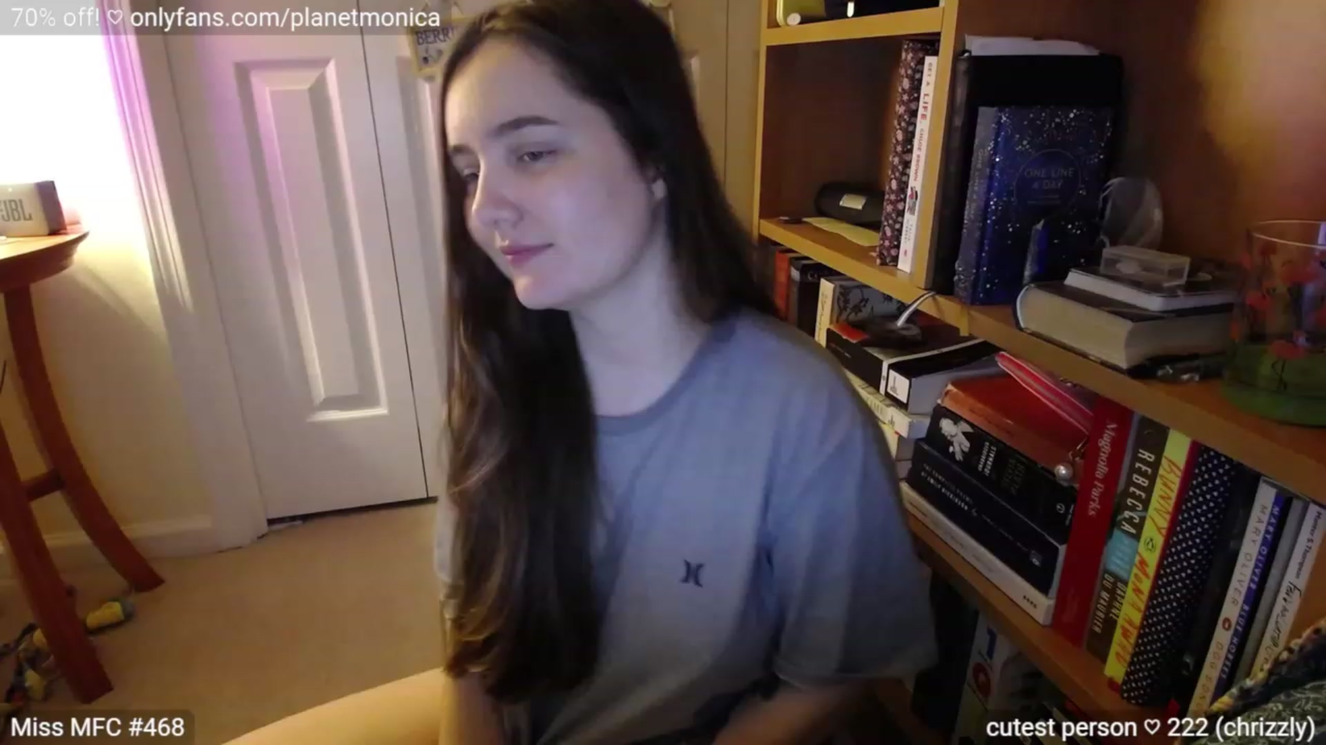 Gallery image thumbnail from Monica's myfreecams stream on, 07/04/2023, 03:36 image 5 of 20