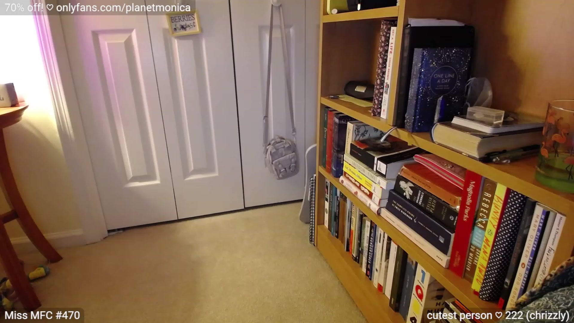Gallery image thumbnail from Monica's myfreecams stream on, 07/04/2023, 03:36 image 2 of 20