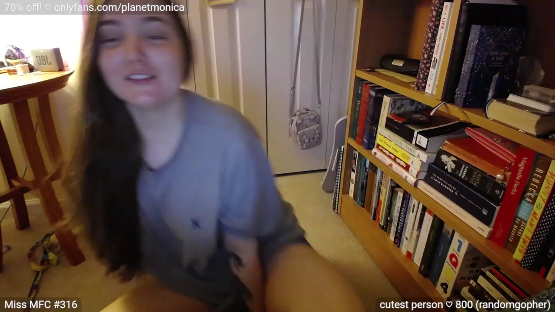 Gallery image thumbnail from Monica's myfreecams stream on, 07/04/2023, 04:47 image 8 of 20